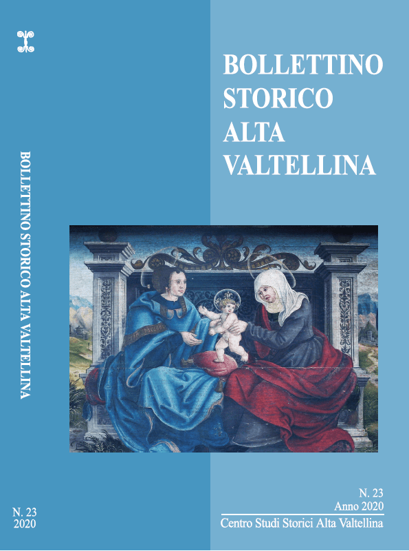 Bollettino Storico Alta Valtellina